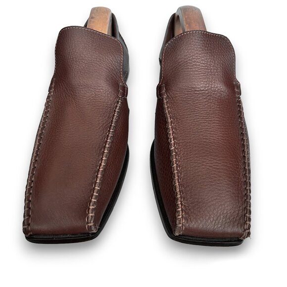 Patrick Cox Wannabe Men's Brown Soft Leather Loafer Driving Leather Soles Shoes - Picture 2 of 11